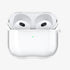 ACS05481 - Apple AirPods Pro 2 Case Ultra Hybrid in crystal clear showing the front